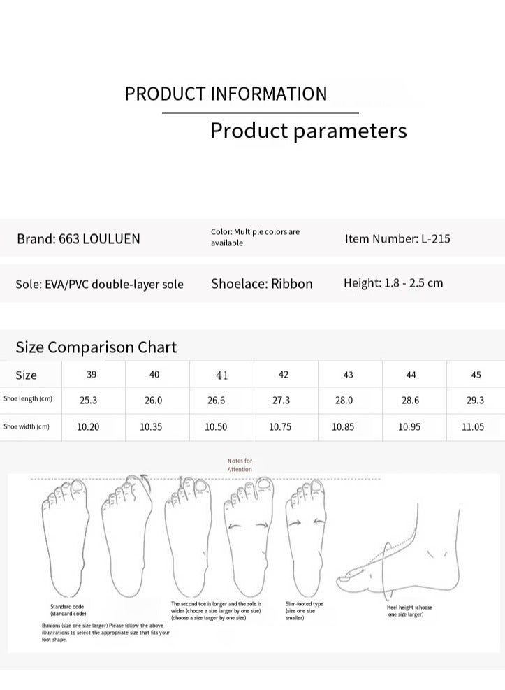 LOULUEN Non Slip Summer Beach Slippers for Home, Travel & Outdoor - Image 2