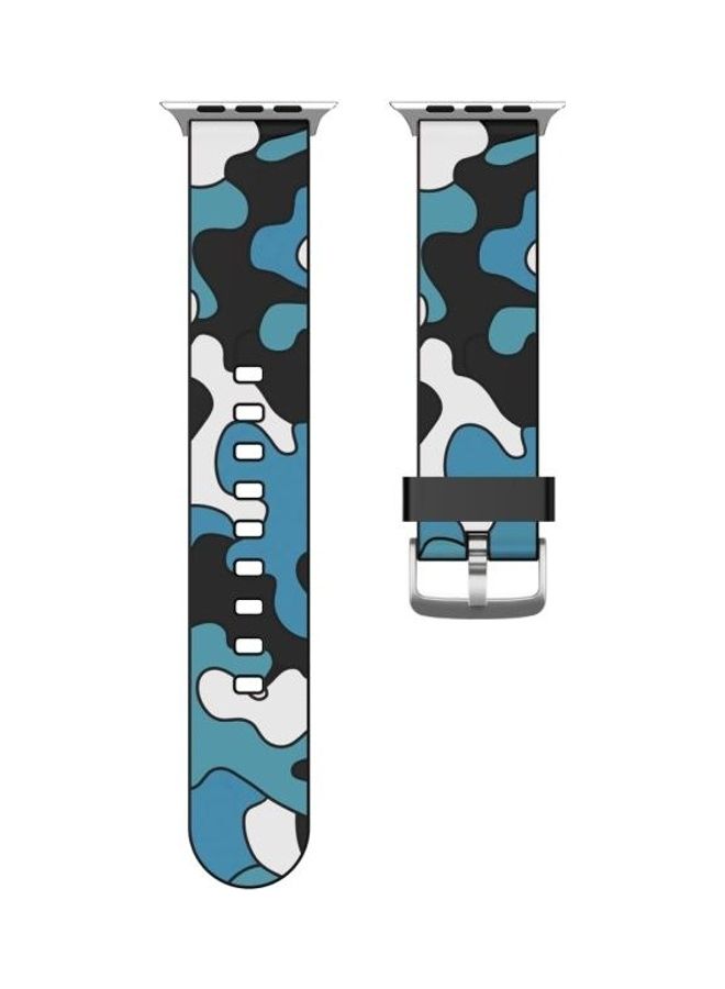 NIBEMINENT Watch Strap For Apple Series 7 45mm/6 & SE 5 4 44mm/3 2 1 42mm Multicolour - Image 2