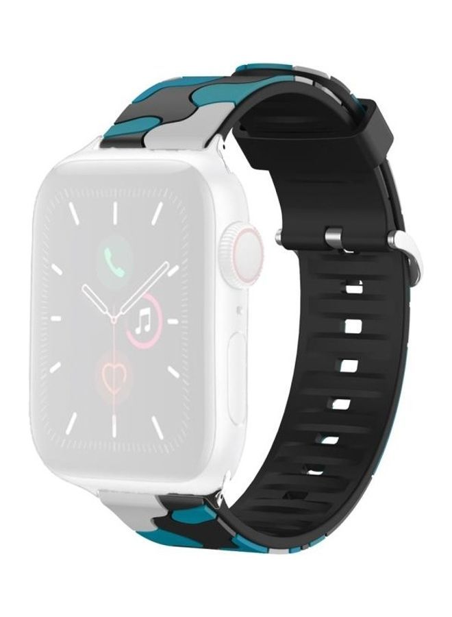 NIBEMINENT Watch Strap For Apple Series 7 45mm/6 & SE 5 4 44mm/3 2 1 42mm Multicolour - Image 3