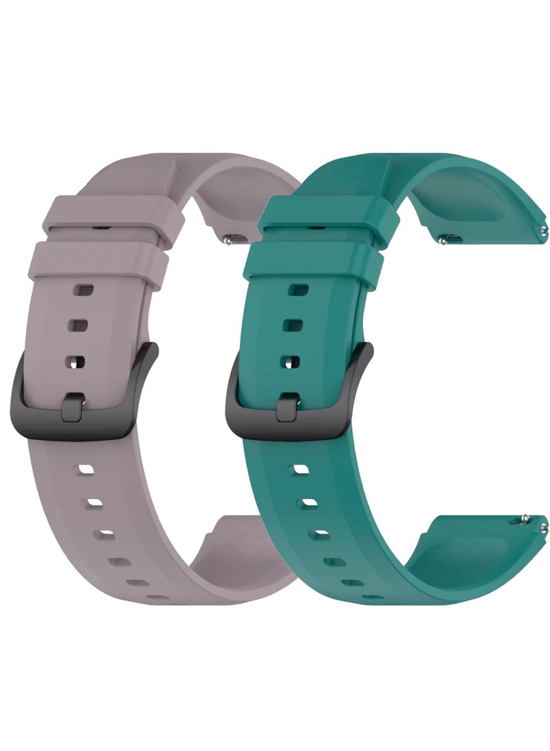 2PC Redmi Watch 5 Active Straps / Redmi Watch 5 Lite Soft Silicone Straps