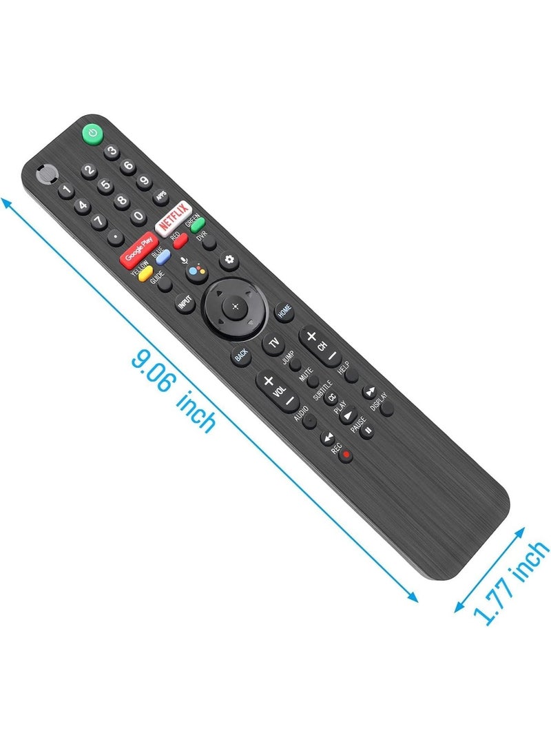 Universal Voice Remote Control for Sony Smart TV Bluetooth Remote, Replacement for Sony Bravia LED OLED 4K UHD HDR Android TV, with Google Play, Netflix Button - Image 4