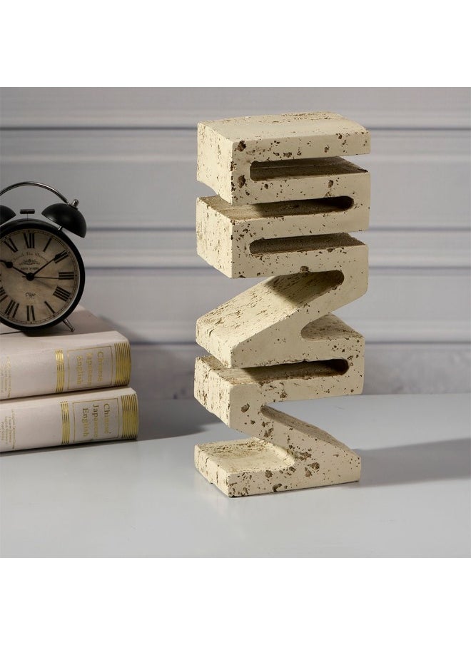 DANUBE HOME Danube Home Venice Polyresin Figurine - (13X9X34 Cm) Eye-Catching Beige Home Decor Accent Unique Shape & Classy Finish Room Decor Collection Decorative Home Accessories  - Image 3