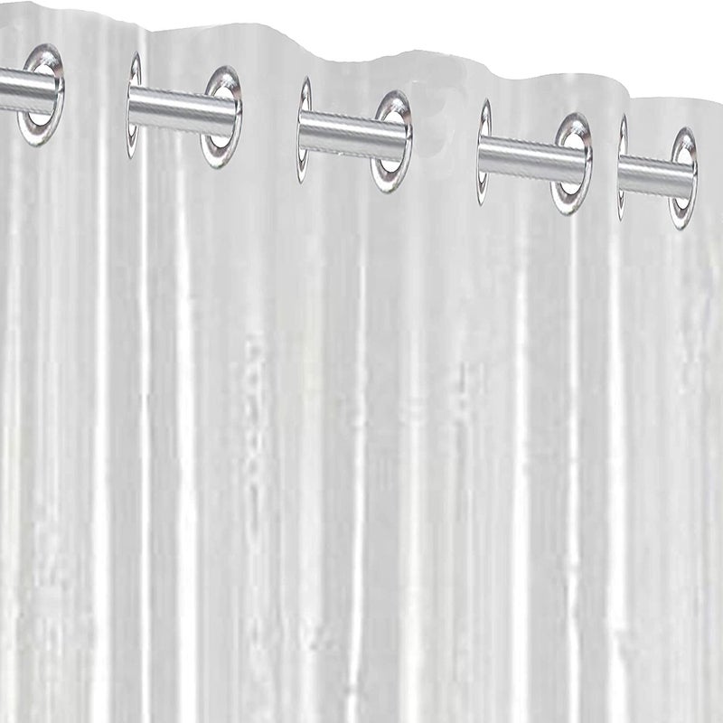 A CUBE LUXURY SOLUTIONS A Cube Luxury Solutions PVC AC Curtain Eyelet Rings Waterproof Material 15 MM Thickness Mold Mildew Free Transparent 10ft  - Image 1