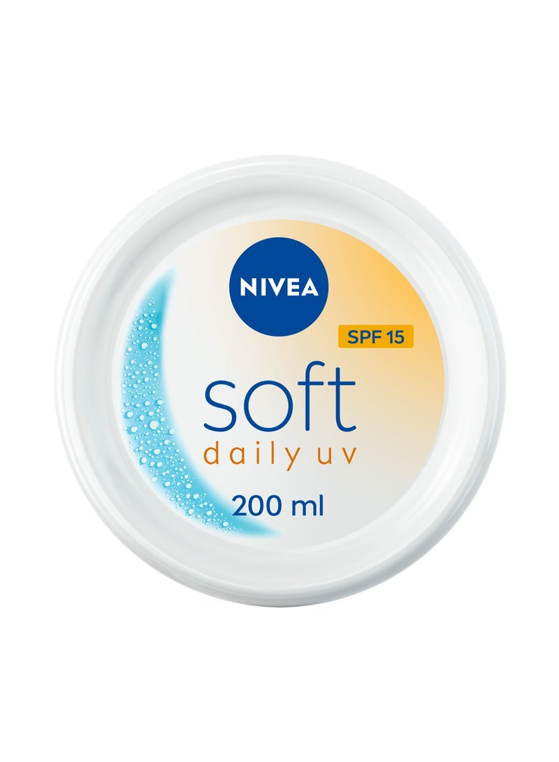 Nivea كريم مرطب يومي ناعم مع SPF15 للحماية من الأشعة فوق البنفسجية - Image 1
