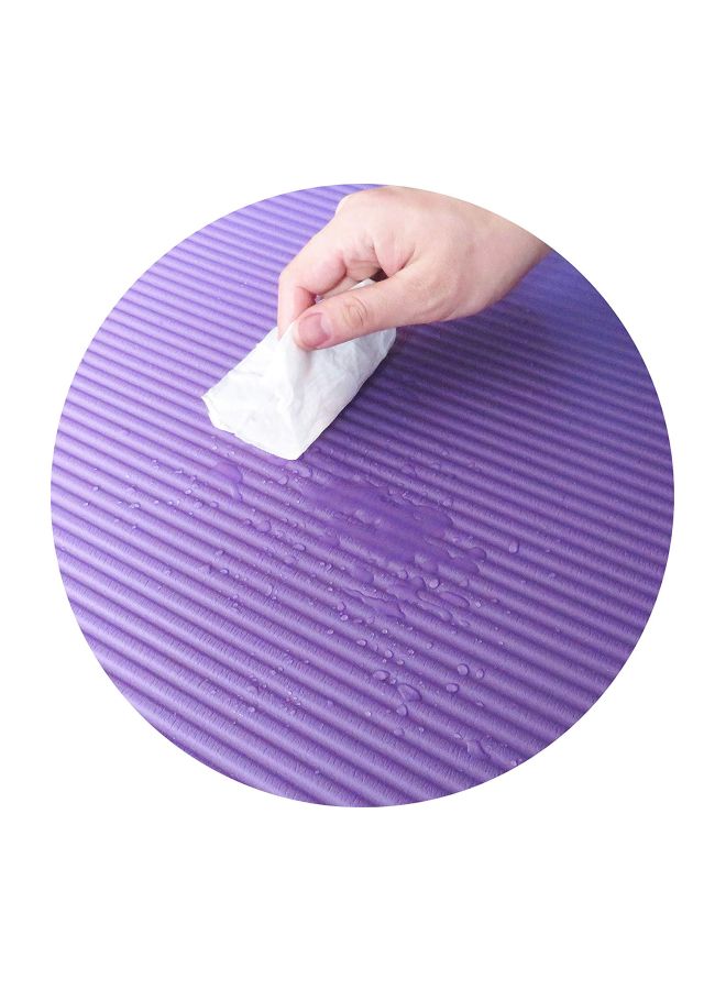 BalanceFrom Extra Thick High Density Yoga Mat With Carrying Strap - Image 3
