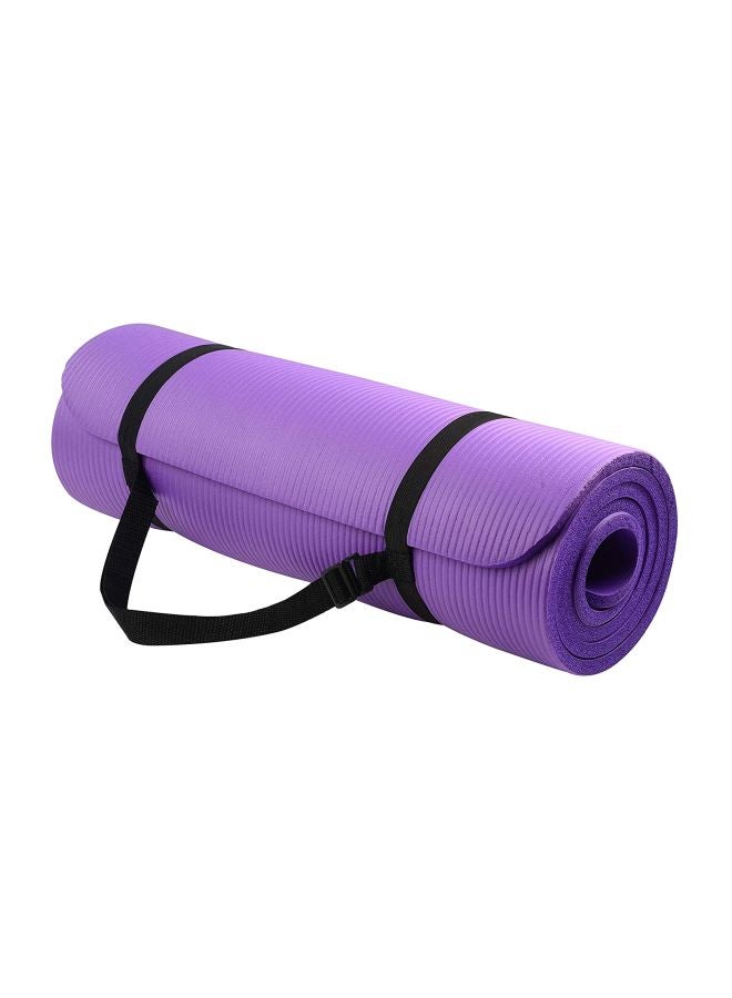 BalanceFrom Extra Thick High Density Yoga Mat With Carrying Strap - Image 1