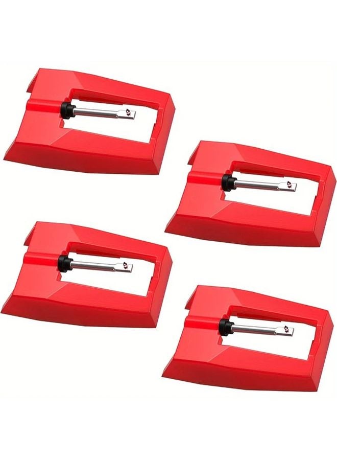 Variant Color 4 Pack Turntable Stylus Needles High Quality Replacement For LP Vinyl Players - Image 1