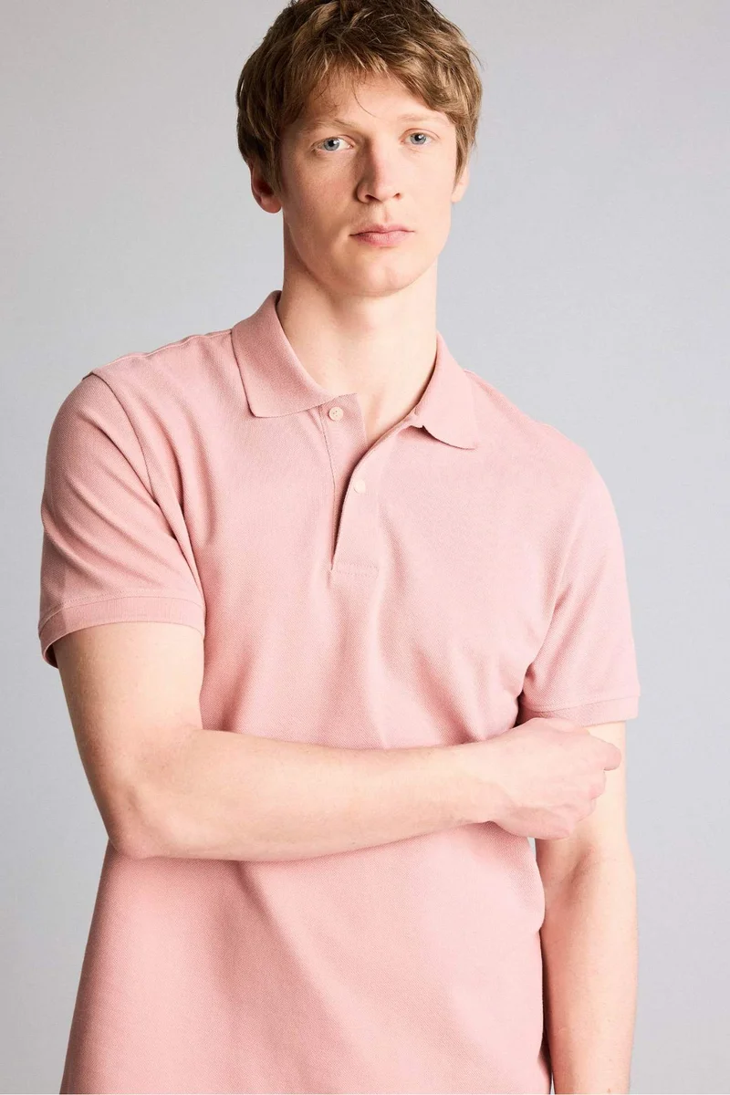 DeFacto 100% Cotton Polo T-Shirt