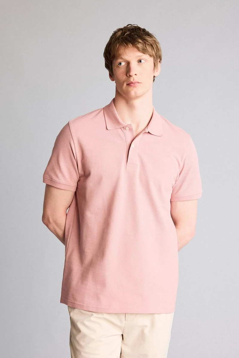 DeFacto 100% Cotton Polo T-Shirt