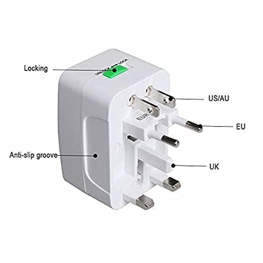 International Travel Adapter All in one Worldwide Travel Multi Plug AdapterUniversal multiplug Electrical Plug Converter for UK Canada Australia EuropeAdapter  - Image 2
