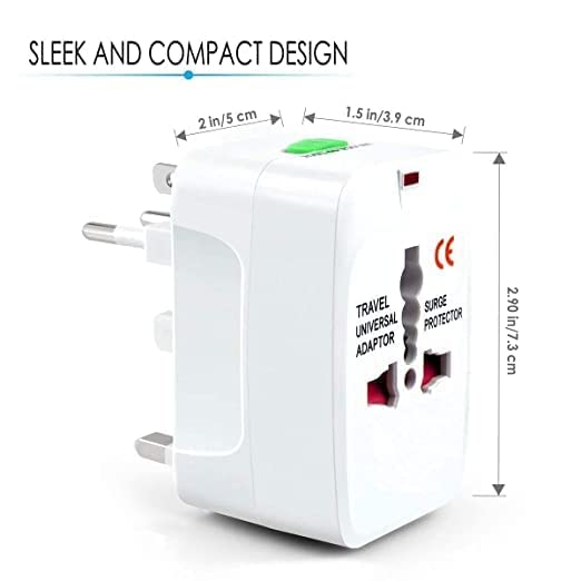 International Travel Adapter All in one Worldwide Travel Multi Plug AdapterUniversal multiplug Electrical Plug Converter for UK Canada Australia EuropeAdapter  - Image 4