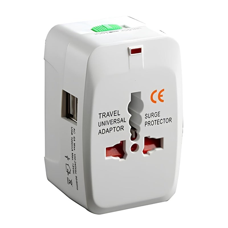 International Travel Adapter All in one Worldwide Travel Multi Plug AdapterUniversal multiplug Electrical Plug Converter for UK Canada Australia EuropeAdapter  - Image 1