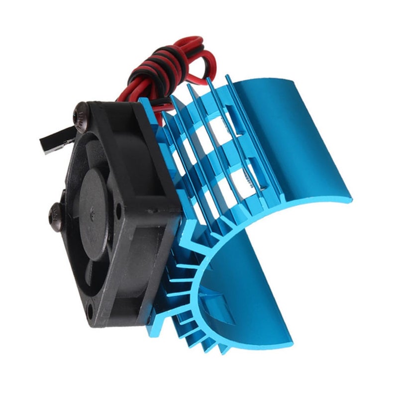 Aluminum Heatsink With Fan Cooling System For 540 550 Brush Motor 1 Item - Image 2