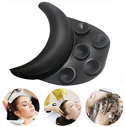 WUWEOT Salon Gel Neck Rest Cushion, Non-slip Silicone Shampoo Bowl Neck Pillow, Hair Washing Sink Basin Tool for Salon and Home - Image 2