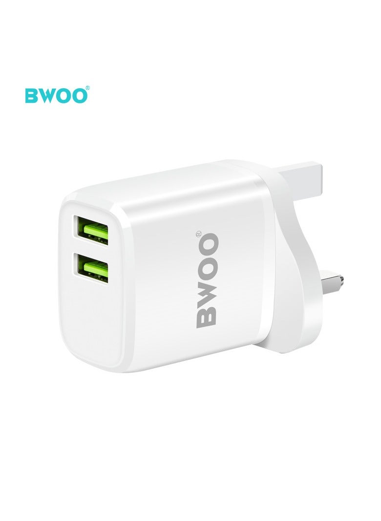 BWOO Dual Port Charging Kit With Usb-A To Micro Usb Data Cable - Image 3