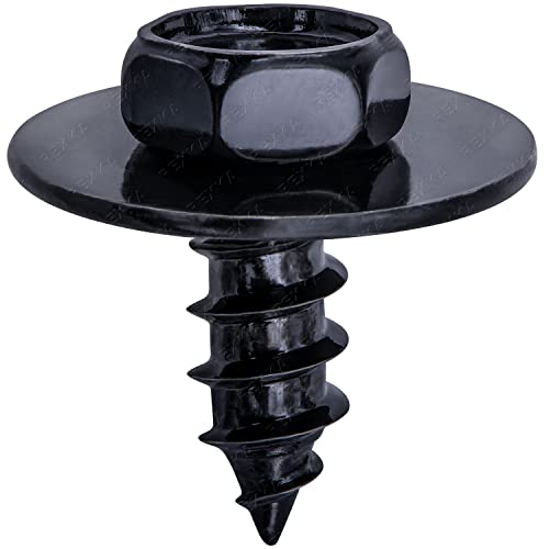 Rexka براغي غطاء خط الفيندر من ريكسا 30 قطعة متوافقة مع 90159-60496 تويوتا لكزس - Image 1