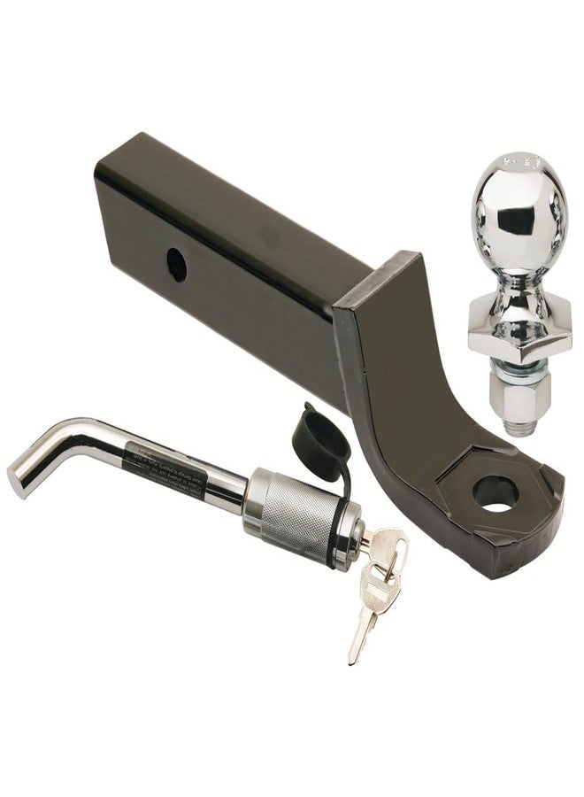ريس طقم تثبيت كرة وصلة سحب المقطورة Reese Towpower 7005100 Interlock، يناسب مستقبل مربع 2 بوصة، انخفاض 2 بوصة، ارتفاع 0.75 بوصة، سعة 6000 رطل. - Image 1