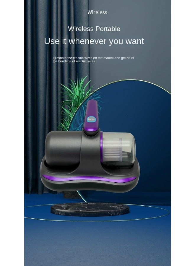 ORLENIC Cordless Vacuum Cleaner – Portable Handheld UV Bed Vacuum with HEPA Filtration, Rechargeable Battery, Deep Cleaning for Carpets, Sofas, Mattresses, Pet Hair, and Hard-to-Reach Areas - Image 3