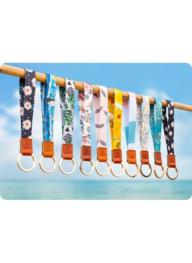 SENLLY Wristlet Lanyard Strap For Keys, Original Pattern Design Wrist Keychain Holder - Image 3