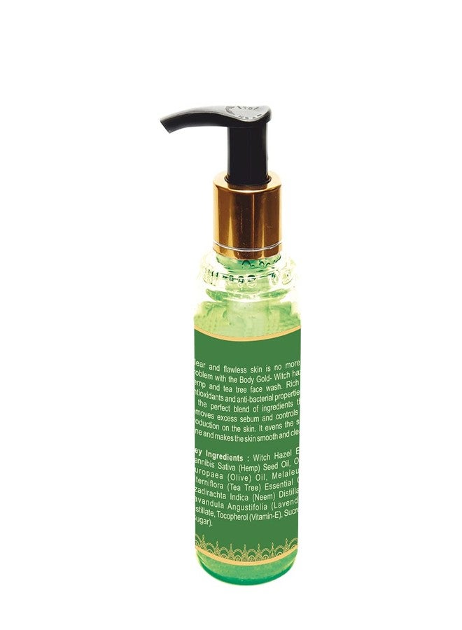 بودي جولد بخلاصة بندق الساحرة وشجرة الشاي، للتحكم في إفراز الدهون وتوحيد لون البشرة 100 مل (FW-01) - Image 3
