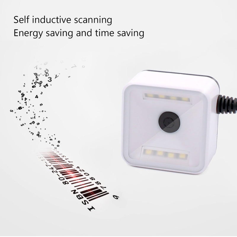 Embedded Barcode Scanner 300000 Pixel Resolution Barcode Reader With USB Port CMOS Sensor Black For Access Control And Smart Lockers - Image 5
