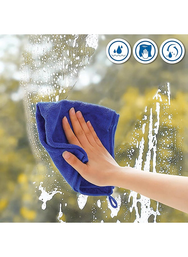 Home Pro Microfiber Floor Cleaning Cloth, Assorted Color, 70 x 50 cm, Highly Absorbent Lint & Streak Free Multi-Purpose Cleaning Clothes for Kitchens, Bathrooms - Image 5