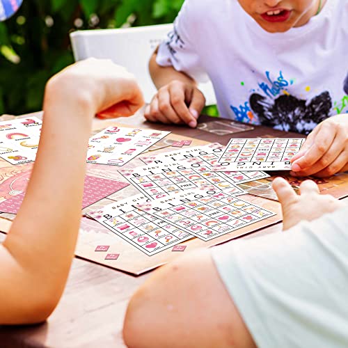 Tedea Baby Shower Bingo Games Cards, Floral Babyshwoer Bingo Game, Gender Reveal Party Games, Baby Shower Decorations Favors, 24 Adults Players Game Cards (A04) - Image 4
