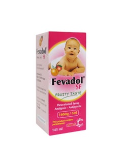 FEVADOL SF Paracetamol Syrup - Fruity Taste 