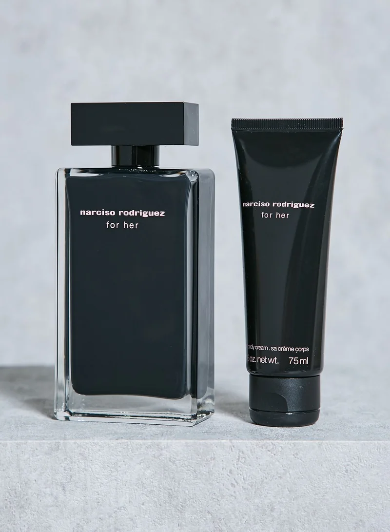 narciso rodriguez For Her Set 50Ml Edt+75Ml Bl