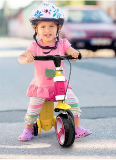 Generic Toddler Scooter 2-in-1 Ride-On Trike & Training Bike, 3 Wheels Kick Scooter, Convertible Baby Walker Tricycle, Deformable Pedal Scooter, Adjustable for Kids 1-7 Years, Height 80-130cm, Durable & Safe Design  - Image 3