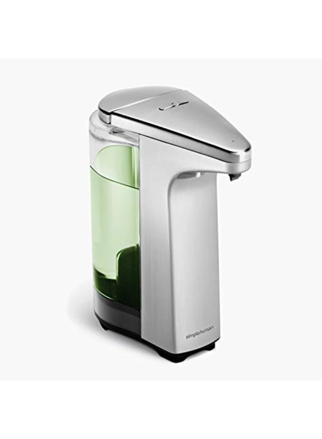 simplehuman ST1023 237 مل موزع سائل صابون تلقائي بحركة اليد مع تحكم في الحجم بالنيكل المصقول - Image 1