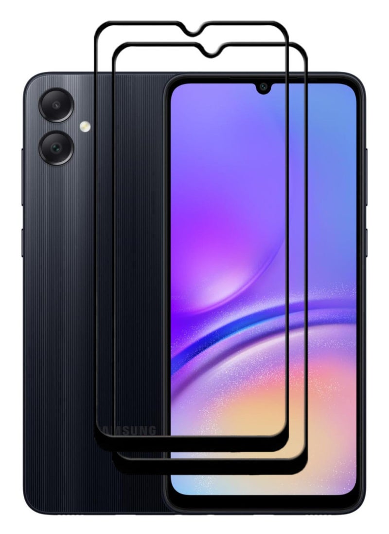 ACLIX 2 Pieces Antistatic ESD Dustproof Premium Quality High Definition Tempered Glass Screen Protector Designed For Samsung Galaxy A05 - Image 1