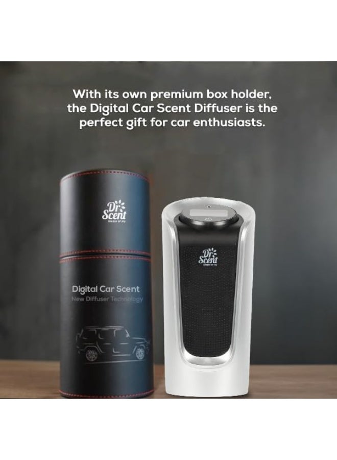 Dr Scent Breeze of Joy Digital Car Diffuser (Black) - Breathe New Life into Your Cars & Surroundings | The Perfect Diffuser Companion which Elevate Your Senses & Your Space | Support Bluetooth, App, Wi-Fi, Alexa & Google Home - Image 2