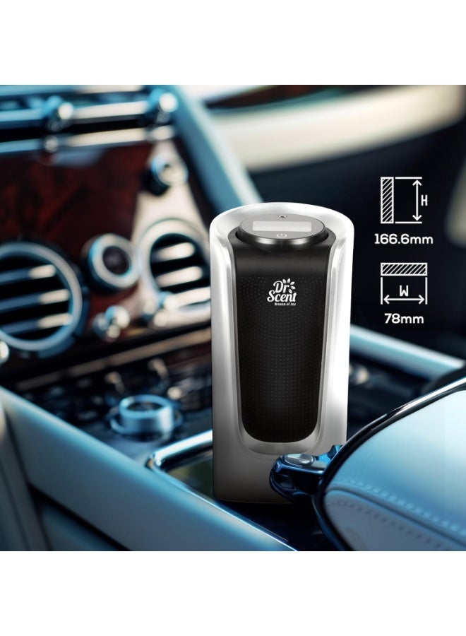 Dr Scent Breeze of Joy Digital Car Diffuser (Black) - Breathe New Life into Your Cars & Surroundings | The Perfect Diffuser Companion which Elevate Your Senses & Your Space | Support Bluetooth, App, Wi-Fi, Alexa & Google Home - Image 3