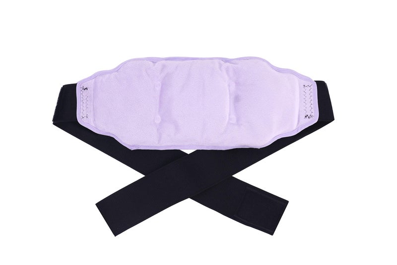 FOMI Premium Hot Cold Gel Bead Ice Pack by FOMI Care | Cool Compress for Lower Back, Shoulder, Knee, Bicep, Stomach | Coccyx, Sciatica, Tailbone Pain Relief | Flexible, Reusable Heating Pad | (Purple) - Image 5