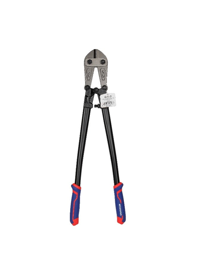 WORKPRO WP216005 24" (600mm) Heavy-Duty Bolt Cutter – Cr-Mo Steel Blades, Double-Lever Design, Anti-Slip Handles - Image 1