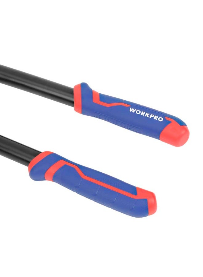 WORKPRO WP216005 24" (600mm) Heavy-Duty Bolt Cutter – Cr-Mo Steel Blades, Double-Lever Design, Anti-Slip Handles - Image 2