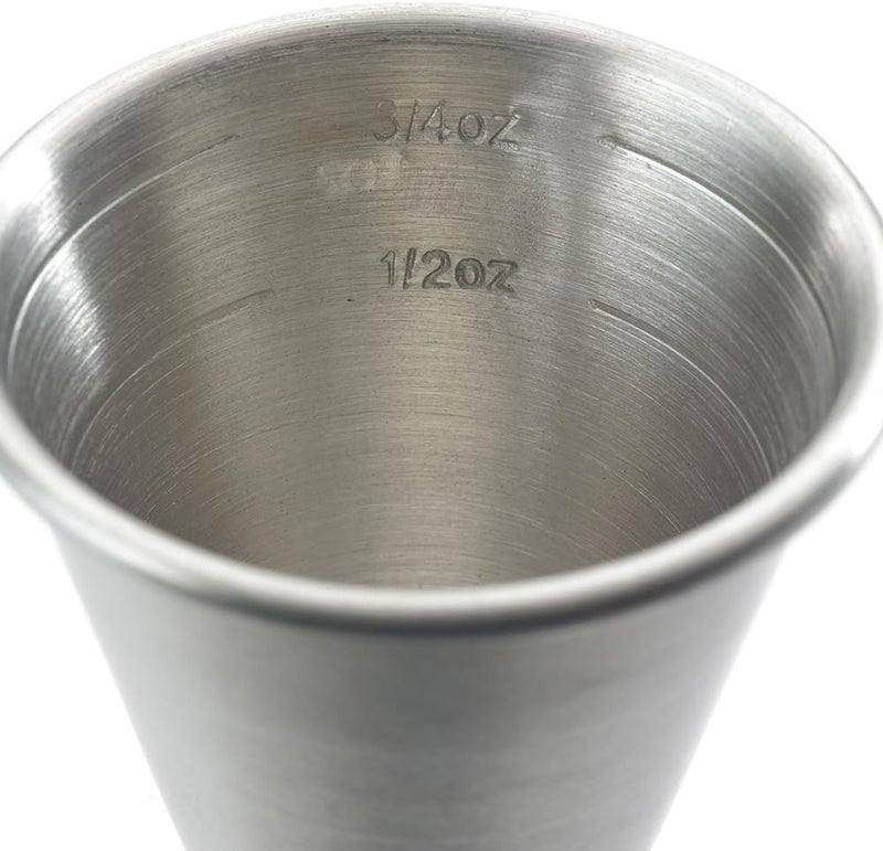 BARFLY Japanese Style Jigger, 1 oz x 2 oz, Stainless - Image 1