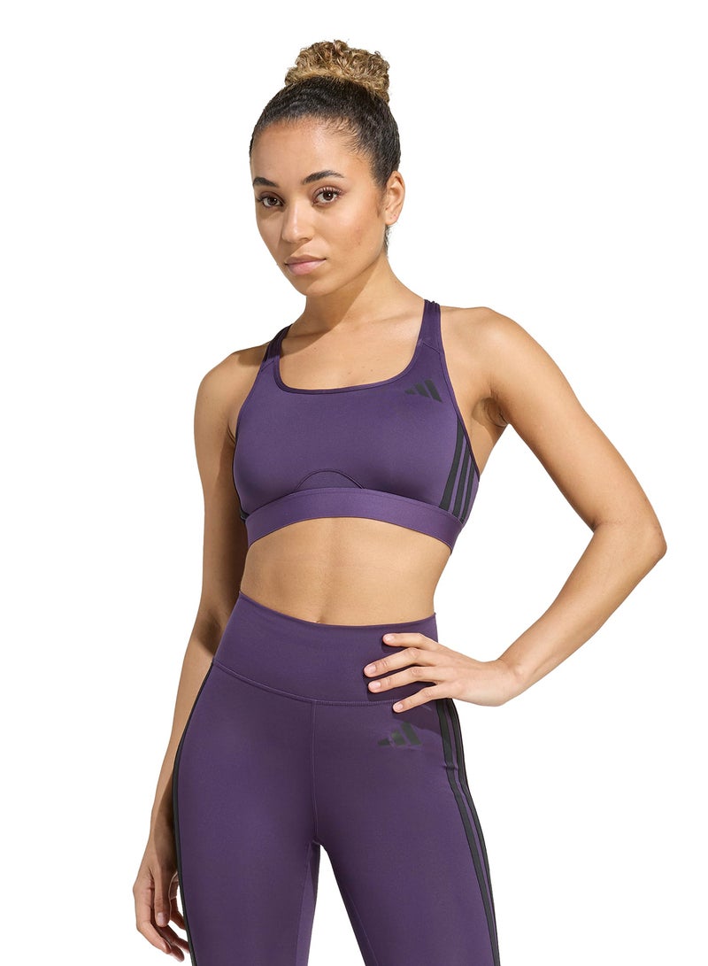Adidas Powerreact 3 Stripe Bra - Image 3