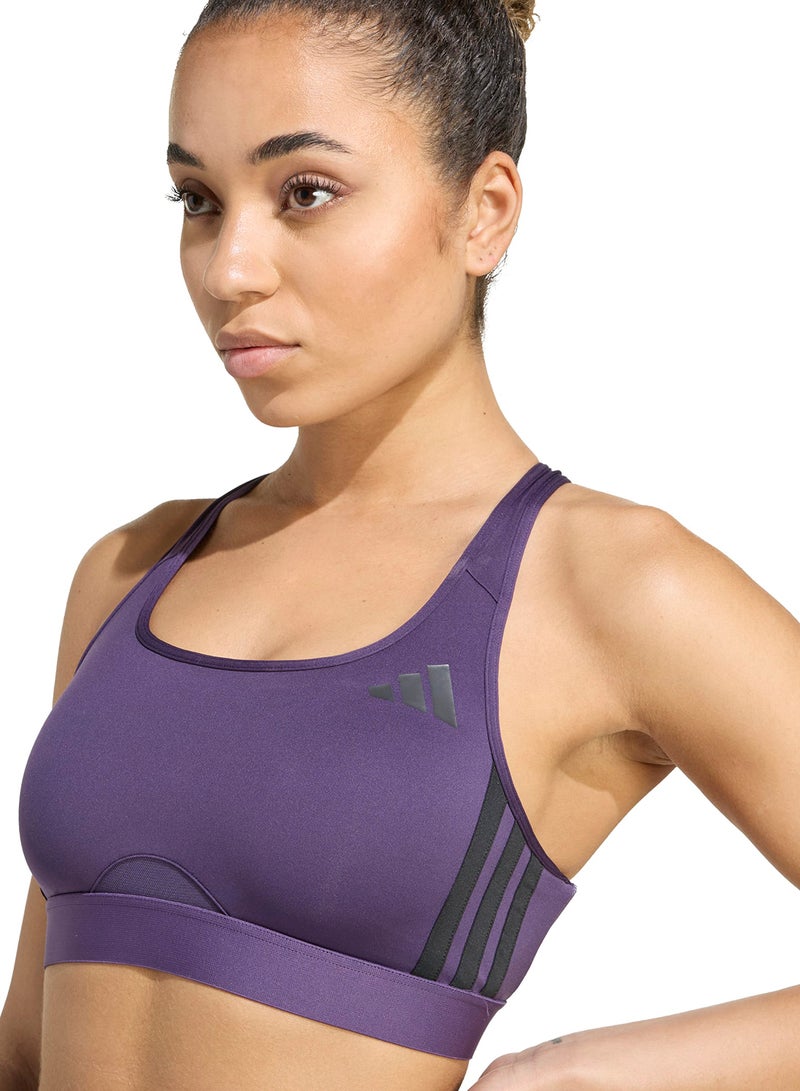 Adidas Powerreact 3 Stripe Bra - Image 1