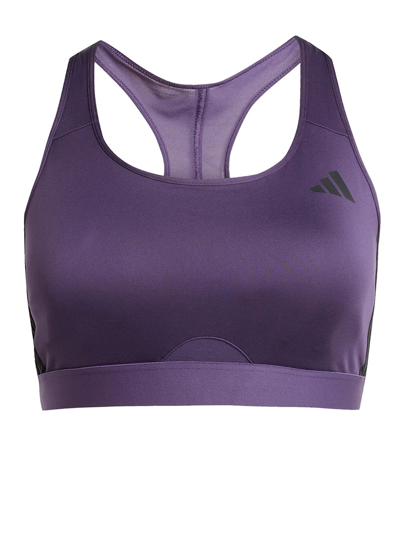 Adidas Powerreact 3 Stripe Bra - Image 5