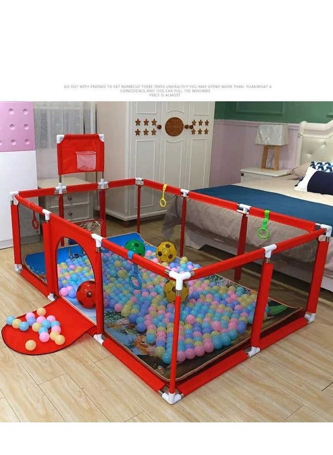 Children's play game fence indoor baby toddler safety fence baby crawling playground baby playpen - Image 1