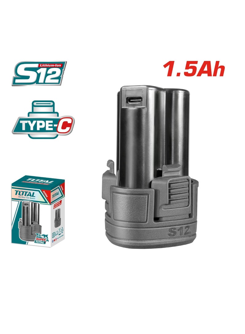 TOTAL 12V Type C Battery - TBLI12153 - Total - Image 2