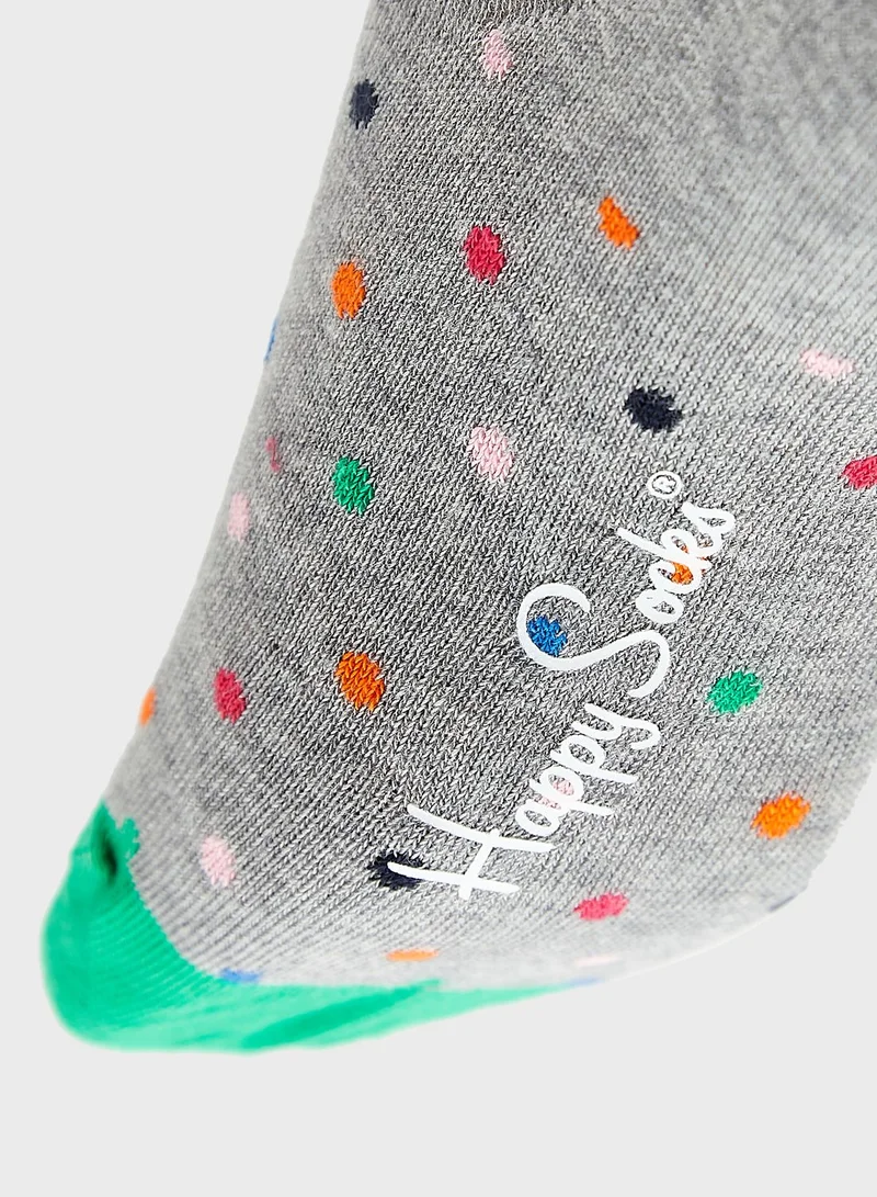 Happy Socks Mini Dot No Show Socks