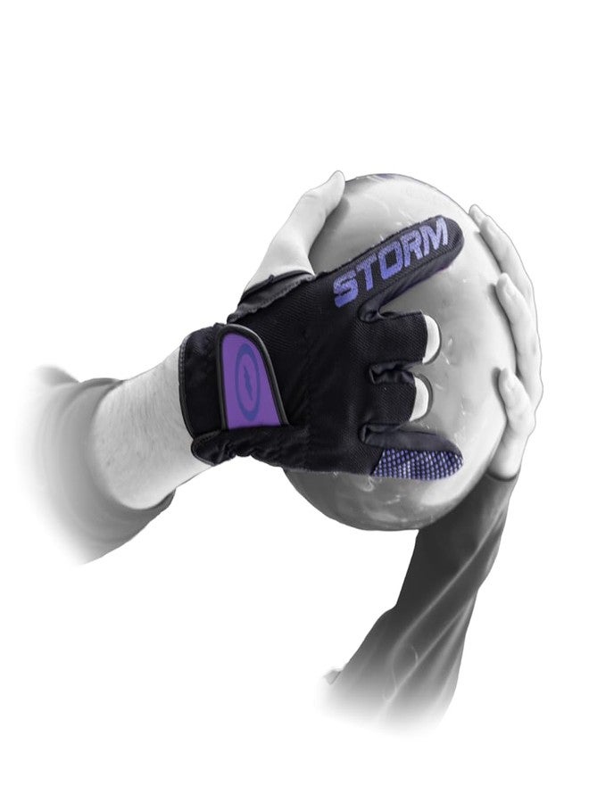 Storm Power Glove Throttle | Bowling Glove Designed for Two-Handed & No-Thumb Bowlers (Large, Right) - Image 1
