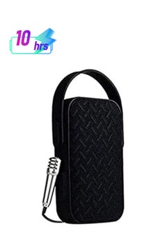 AIBIMY MY220BT Portable Bluetooth Speaker With Mini Microphone - Black  - Image 1