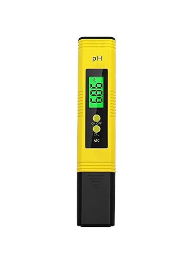 Beauenty PH Meter for Water Hydroponics,Digital PH Tester Pen 0.01 High Accuracy with 0-14 PH Measurement Range for Drinking Water, Liquid Food, Swimming Pool, Aquarium, Aquaculture, Hydroponics  - Image 1