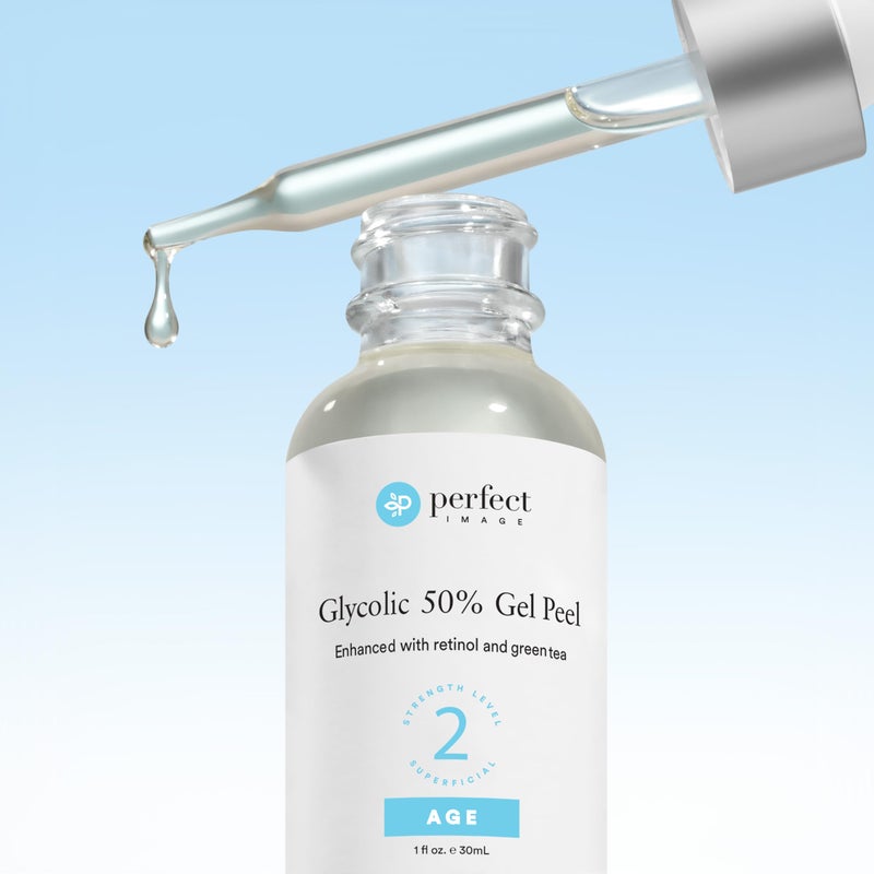 PERFECT IMAGE Glycolic Acid 50% Gel Peel - Enhanced with Retinol & Green Tea Extract (Professional Skin Peel)1 ounce - Image 2