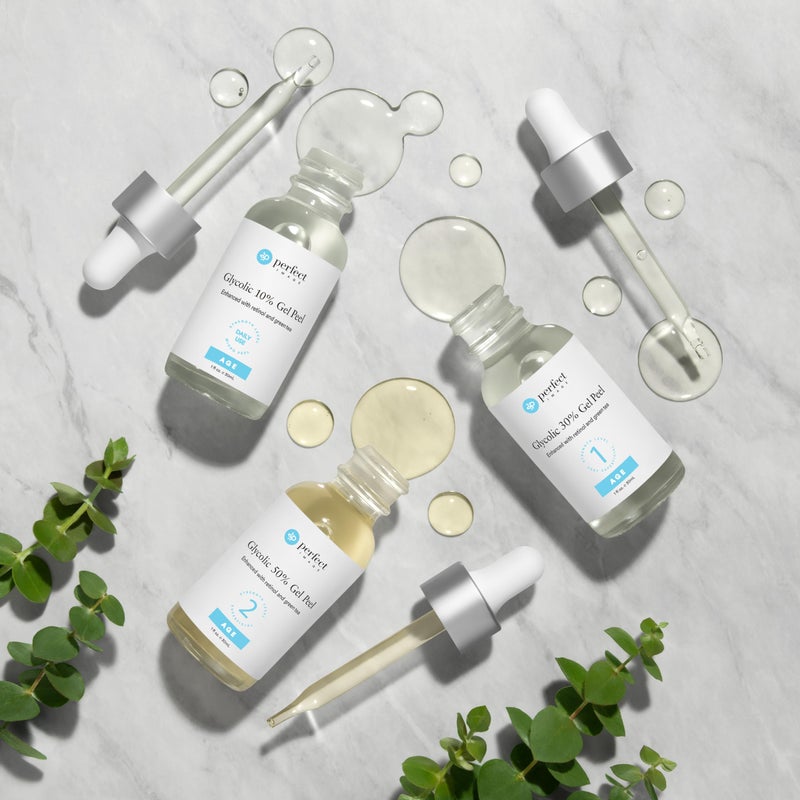 PERFECT IMAGE Glycolic Acid 50% Gel Peel - Enhanced with Retinol & Green Tea Extract (Professional Skin Peel)1 ounce - Image 5