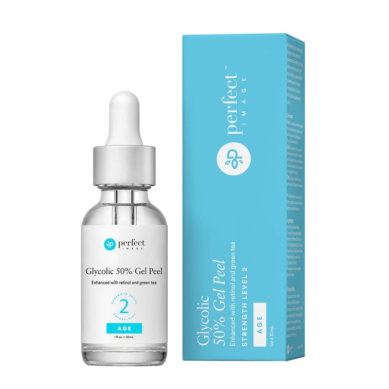 PERFECT IMAGE Glycolic Acid 50% Gel Peel - Enhanced with Retinol & Green Tea Extract (Professional Skin Peel)1 ounce - Image 1